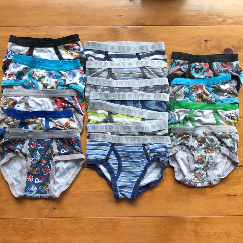 Boys Underwear Size 2-3T and 4T